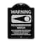 Signmission Designer Series-Warning-Our Neighbors Are Watching Black & Silver, 24" x 18", BS-1824-9867 A-DES-BS-1824-9867 - alternate 1
